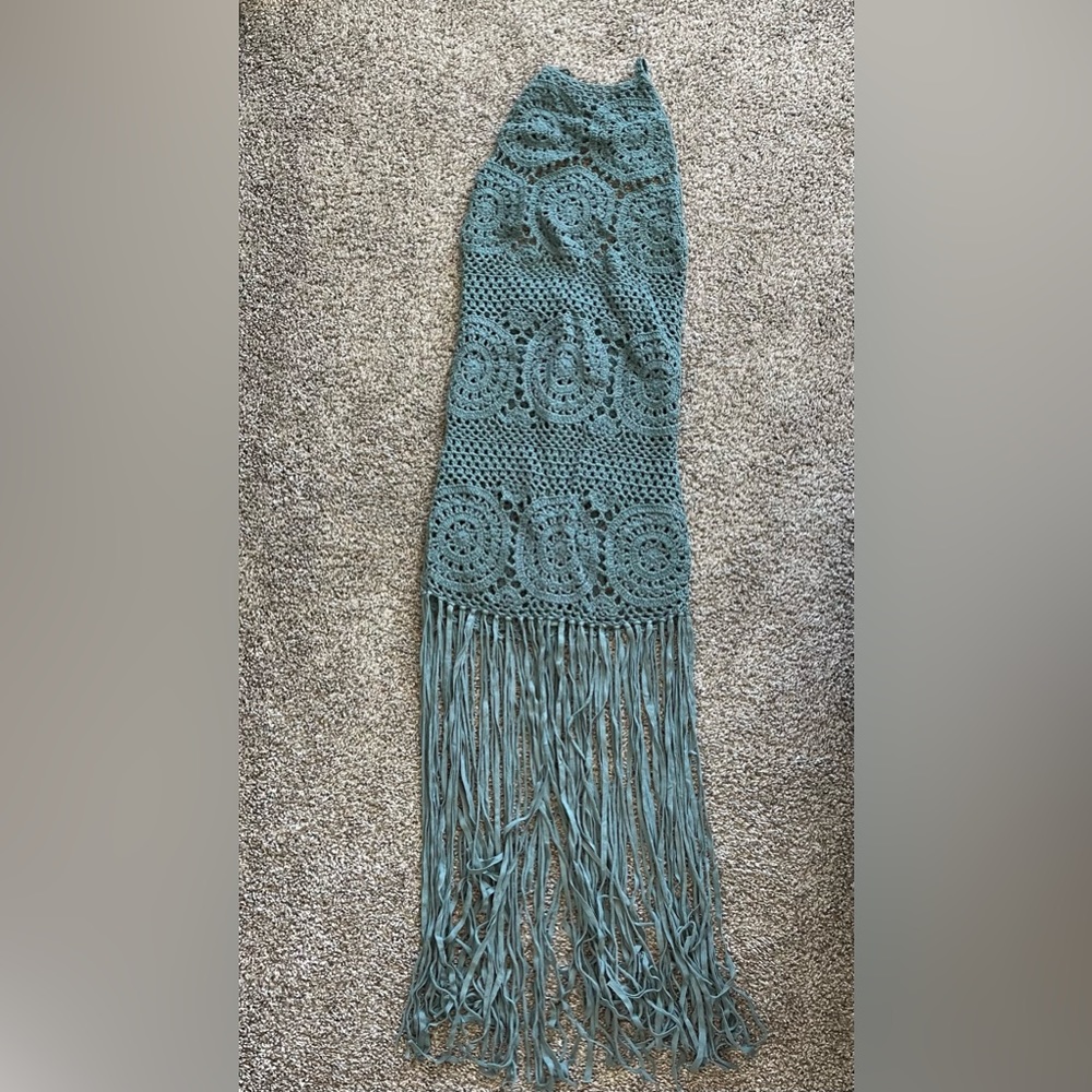 Revolve Majorelle Amy Crochet Dress in size S NWOT - Picture 4 of 6